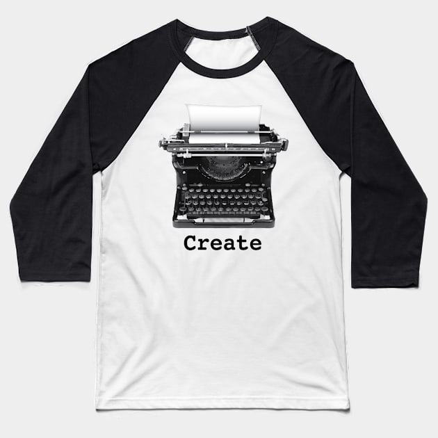 Create Baseball T-Shirt by Buffyandrews